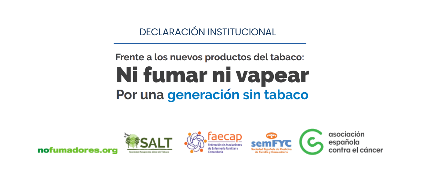 Frente a los nuevos productos del tabaco: ni fumar ni vapear
